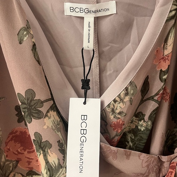 Revolve BCBGeneration Ruffle Surplice Dress - Picture 8 of 8